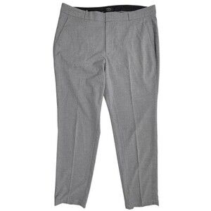 Banana Republic Ryan Curvy Fit Pants Tapered Light Gray Office Work Plus 16